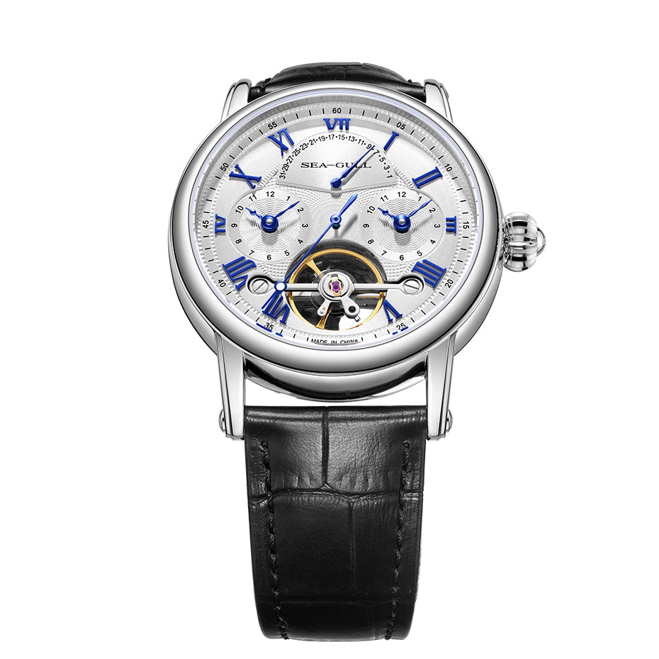 Open-Worked | Dual Time zone | Balance Wheel | 42mm