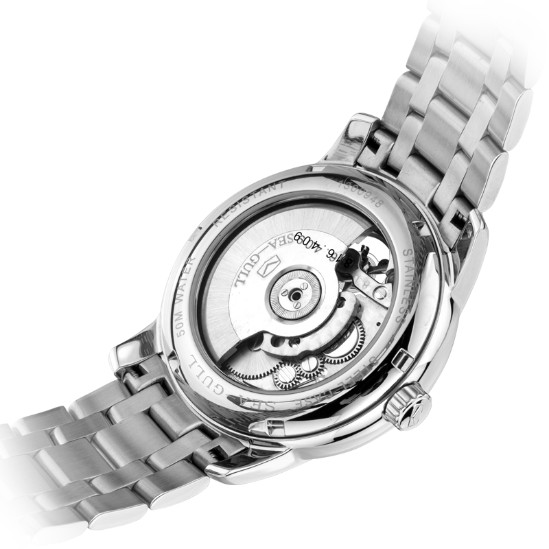 Skeleton | Flywheel | Complete Calendar | Luminous hands | 41mm