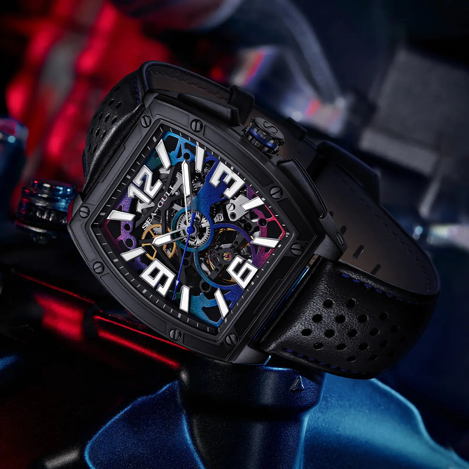 CN Racing Team Collaboration | Skeleton | Tonneau | 42mm Sea-Gull