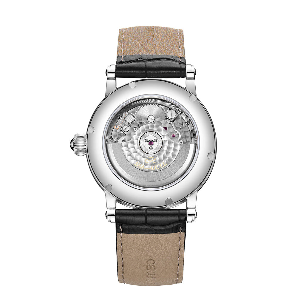 Open-Worked | Dual Time zone | Balance Wheel | 42mm