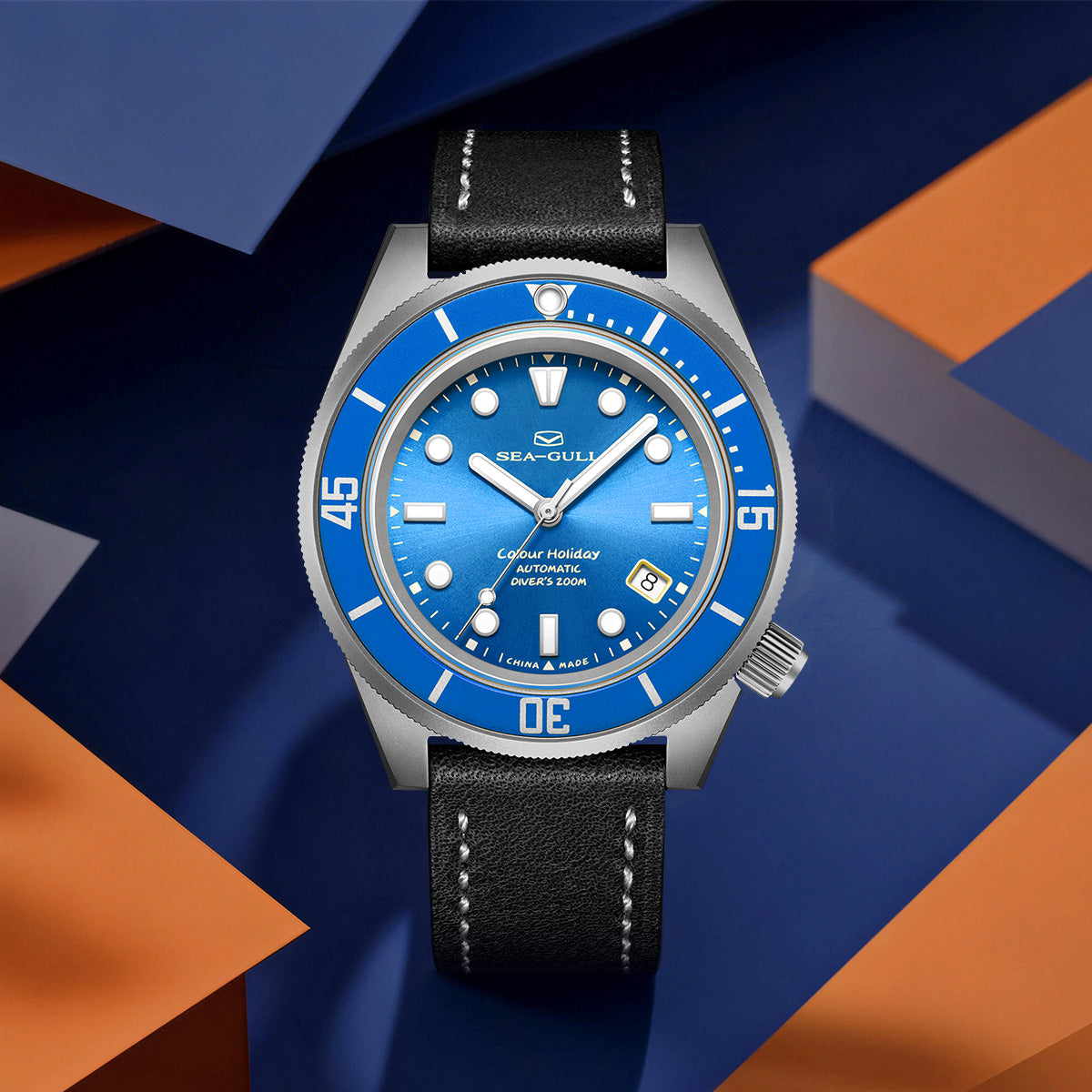 Ocean Series | Colorful | Titanium Alloy | 200M WR | Extra Strap | 41mm