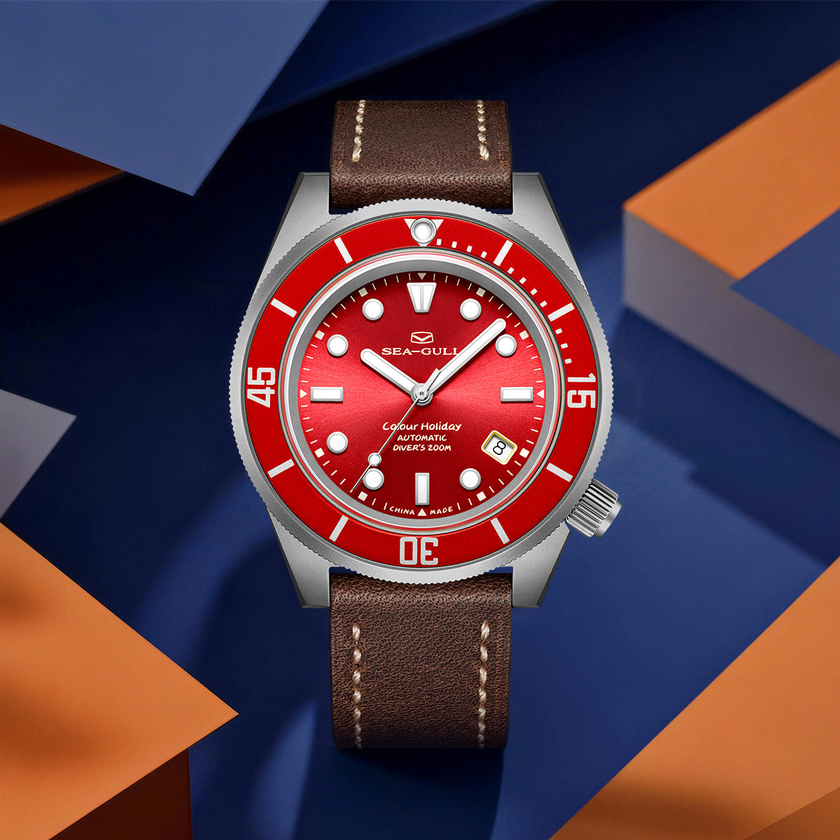 Ocean Series | Colorful | Titanium Alloy | 200M WR | Extra Strap | 41mm