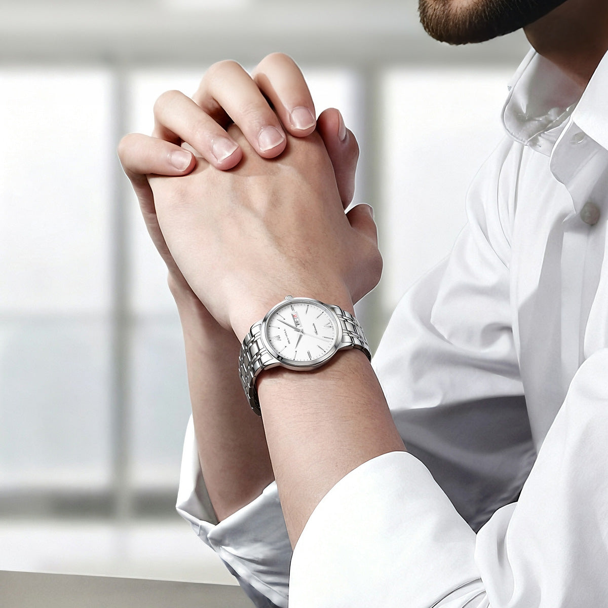 Black Label Series | Bilingual Day-Date | ST2100 | Bonus Bead Bracelet | Gift Box Edition | 40mm