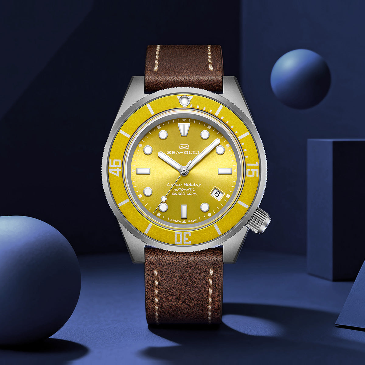 Ocean Series | Colorful | Titanium Alloy | 200M WR | Extra Strap | 41mm