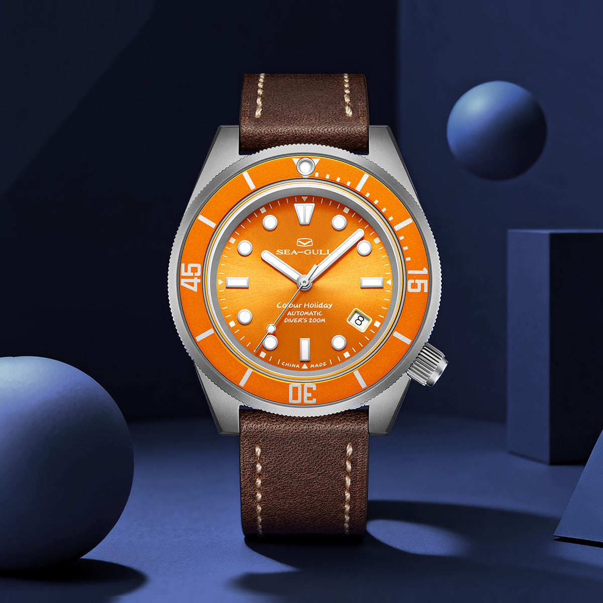 Ocean Series | Colorful | Titanium Alloy | 200M WR | Extra Strap | 41mm