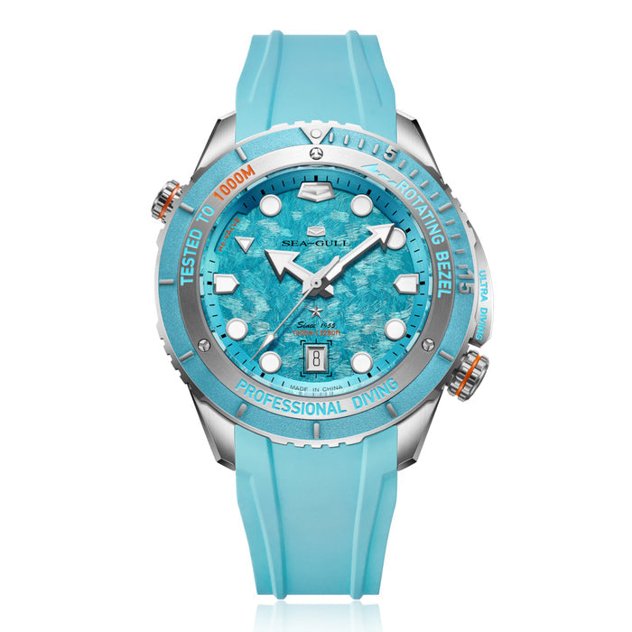 New | Deep Ocean｜Ultra Diving Series | Titanium 1000M Diver | Helium Valve | Bonus Strap | 45mm