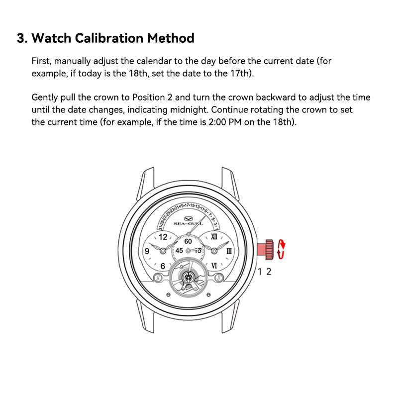 Dual Time Zone | GMT | Retrograde Calendar | Flywheel | 44mm