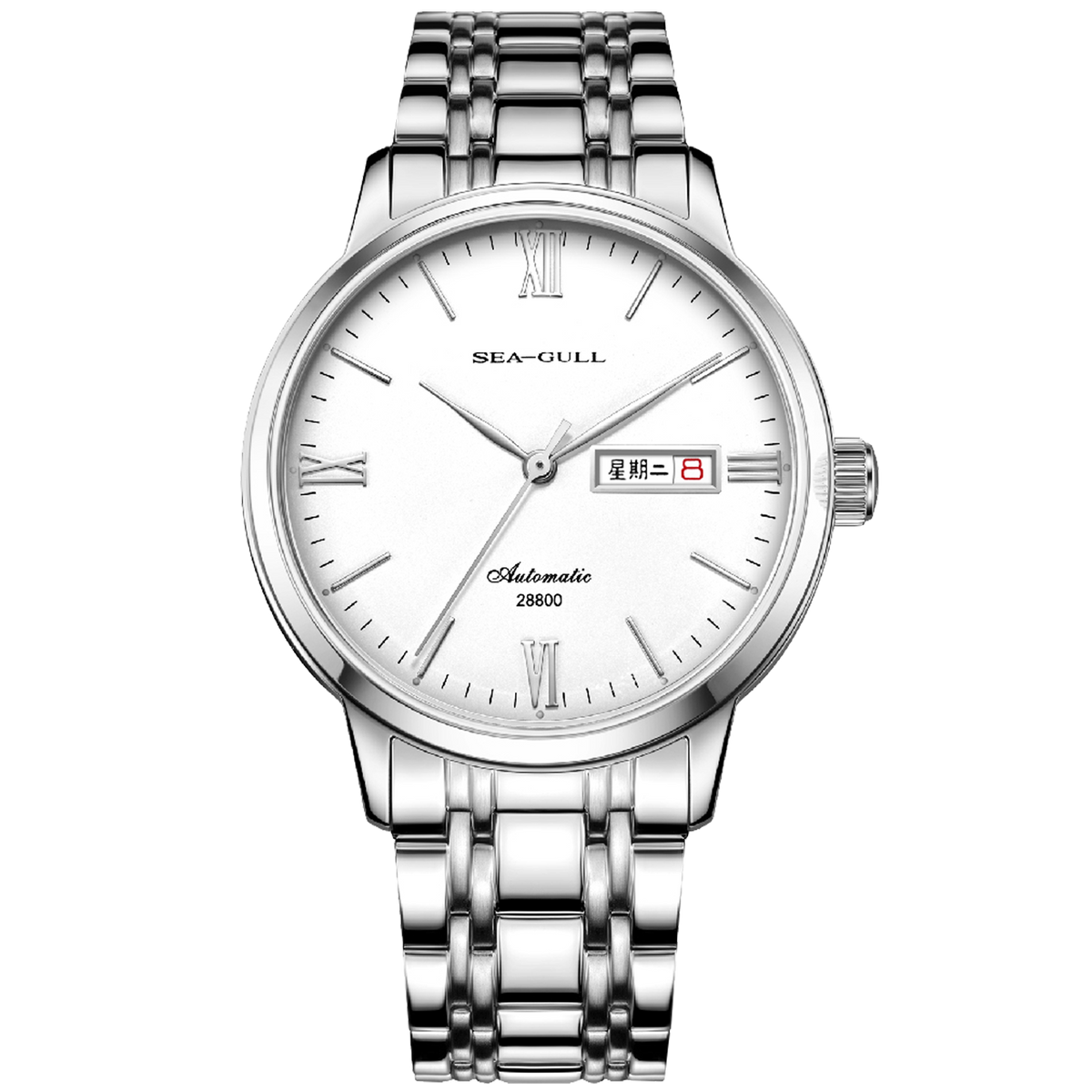 Black Label Series | Bilingual Day-Date | ST2100 | Bonus Bead Bracelet | Gift Box Edition | 40mm