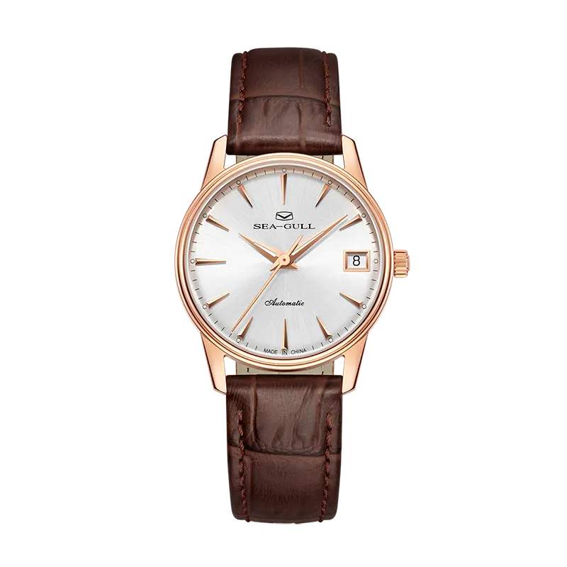 Couple Watch | 18K Gold-plated |  Business | Calendar | 38mm/31mm Sea-Gull Watch Official Store