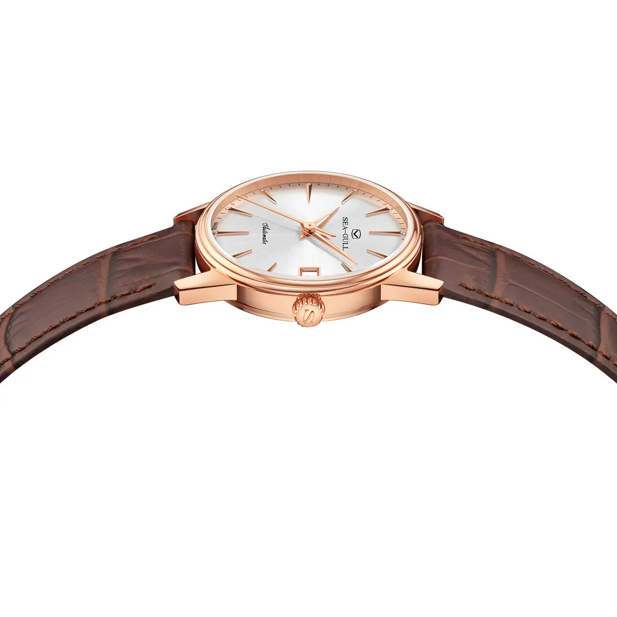 Couple Watch | 18K Gold-plated |  Business | Calendar | 38mm/31mm Sea-Gull Watch Official Store