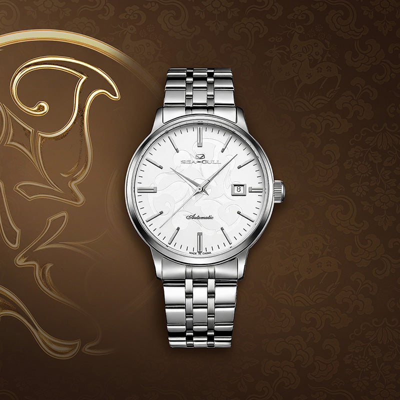 Black Label Series | Luminous | Auspicious Ram Dial | Bonus Bracelet | 40mm
