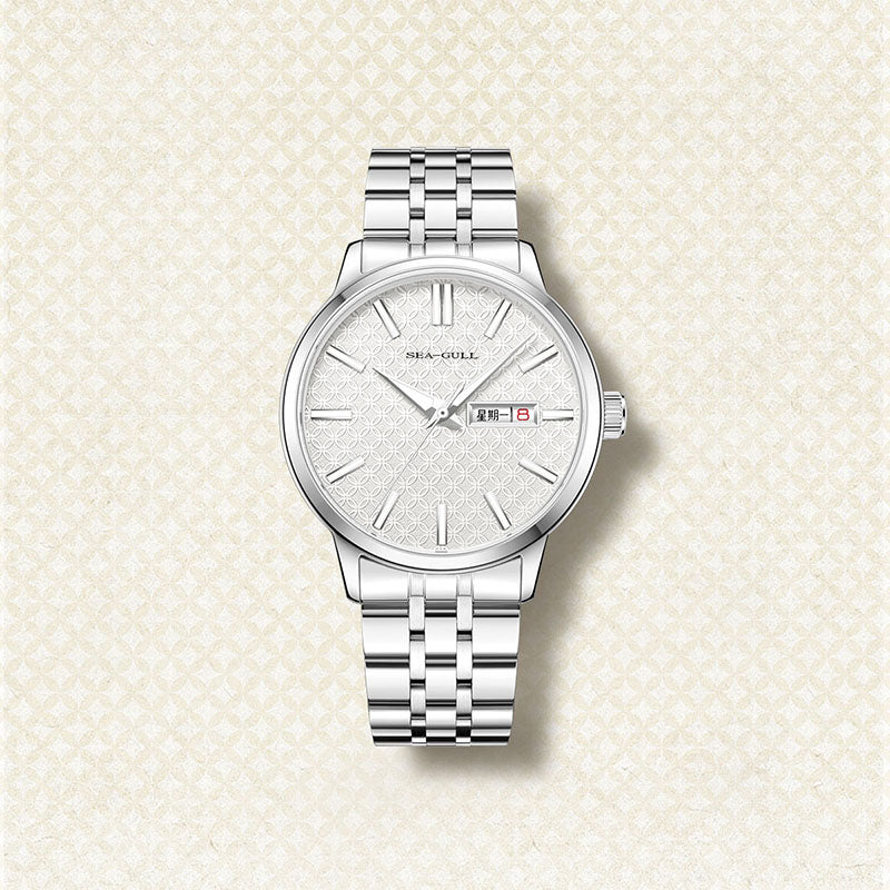 Black Label Series | Luminous | Textured Dial | Bonus Bead Bracelet | 40mm