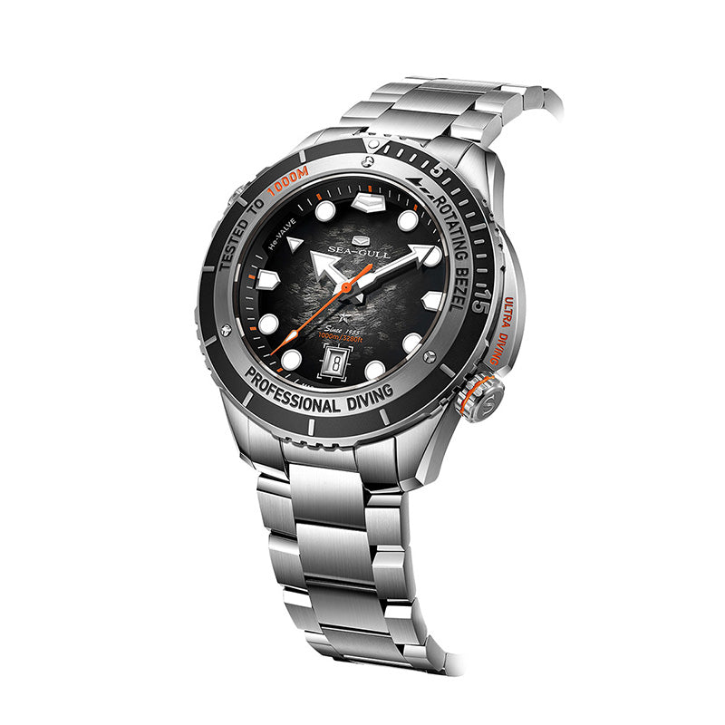 New | Deep Ocean｜Ultra Diving Series | Titanium 1000M Diver | Helium Valve | Bonus Strap | 45mm