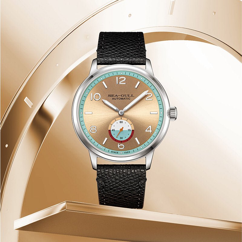 Bauhaus | Small Second | Horizon Sunburst | 40mm - Sea-Gull Watch Official Store