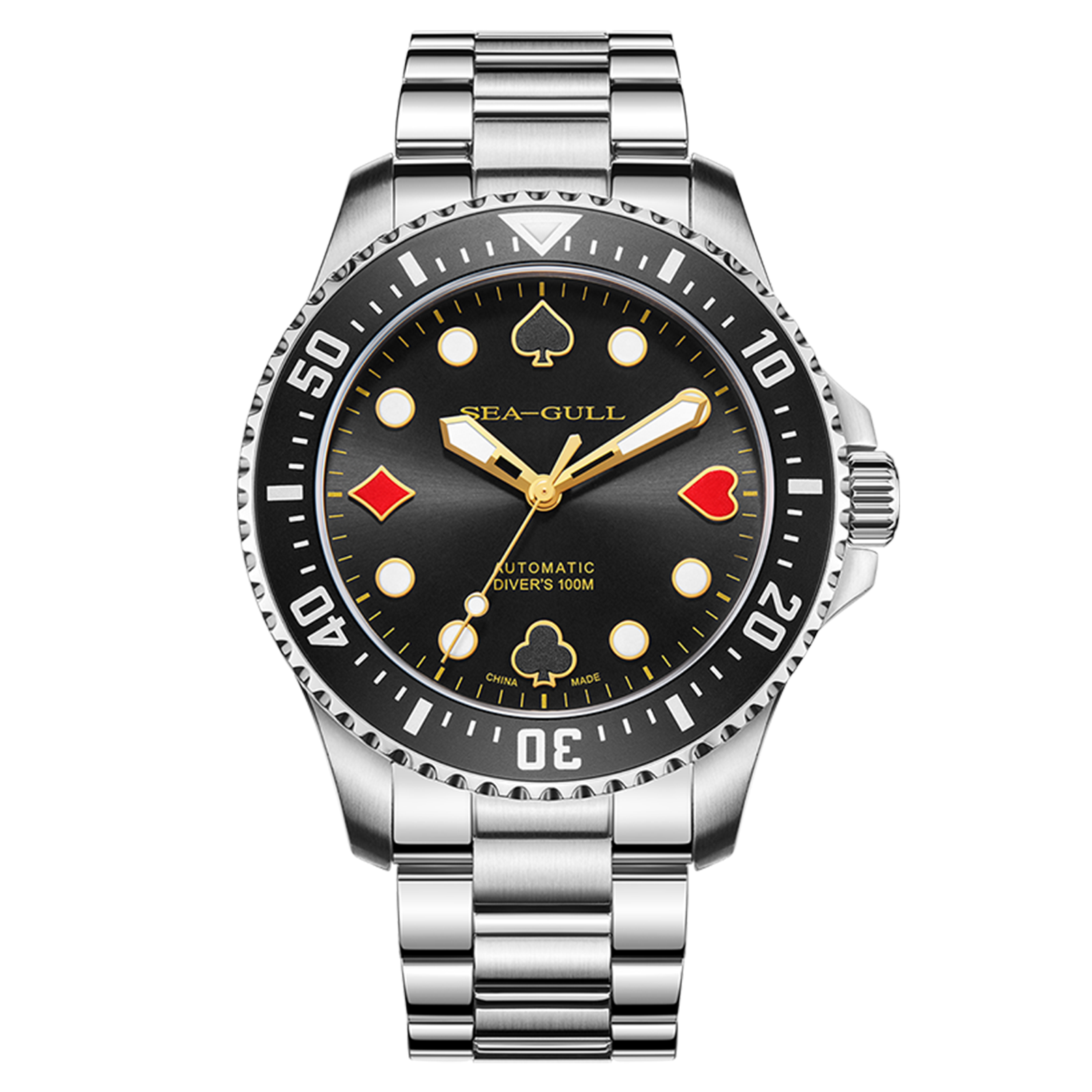 Ocean Star | Diving | Poker Master | 100M Waterproof | Luminous | 44.5mm