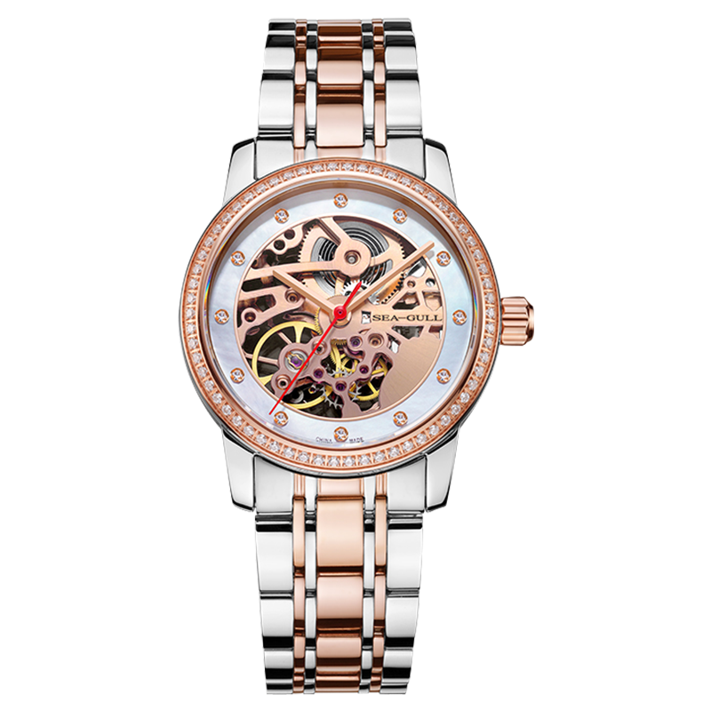 Fashion | Skeleton | Diamond-Embedded | 34mm