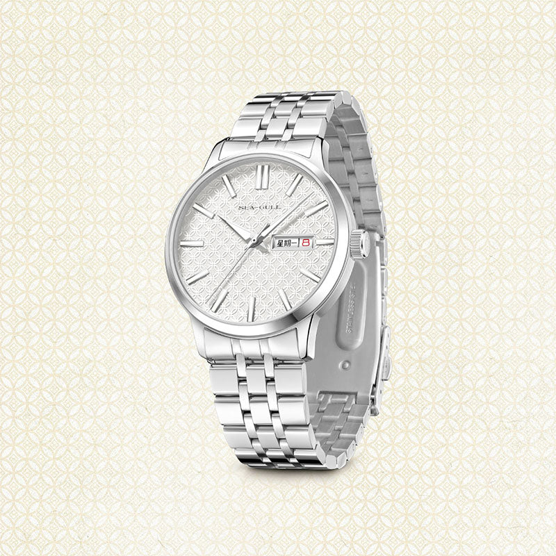 Black Label Series | Luminous | Textured Dial | Bonus Bead Bracelet | 40mm