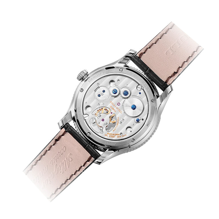 Tourbillon Excentrique | Phase de Lune | Calendrier | Indicateur d'Énergie | 41mm