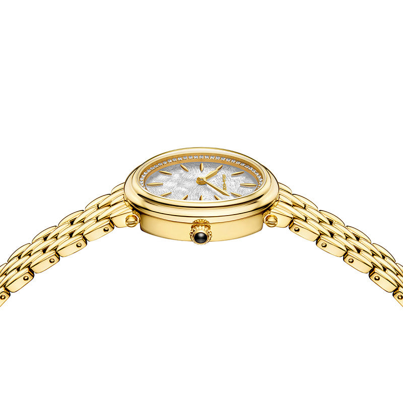 18K Gold Zircon-set | Automatic | Women's Watch | 25mm