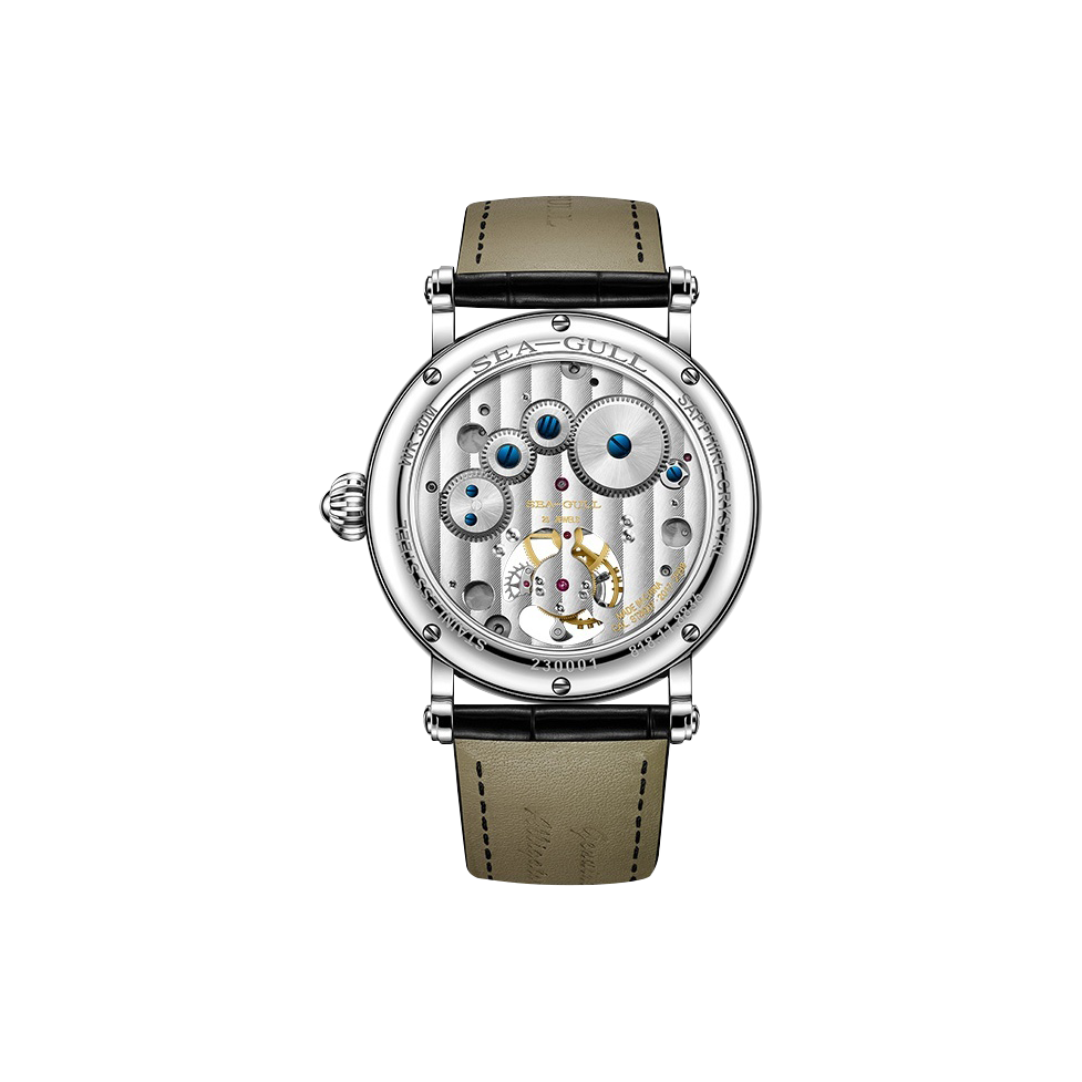 Eccentric Tourbillon | Moon Phase | Calendar | Energy Indicator | 40mm