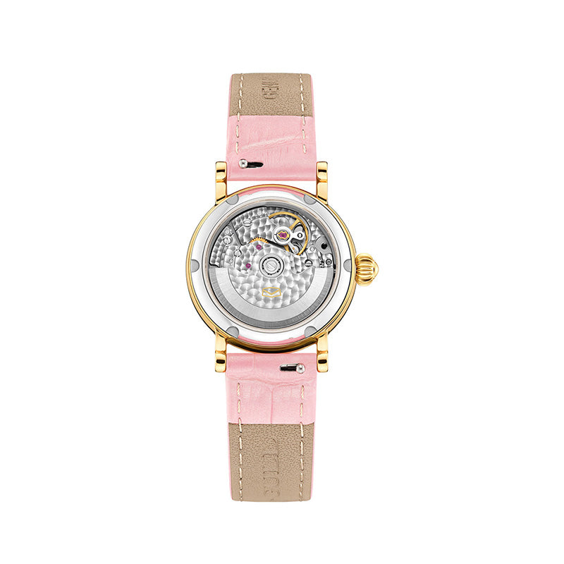 Mother-of-Pearl Dial | Zircons | Petite Automatic Ladies Watch | 27mm