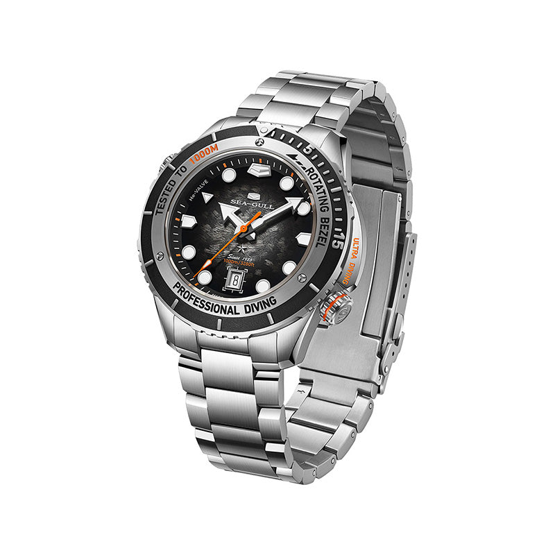 New | Deep Ocean｜Ultra Diving Series | Titanium 1000M Diver | Helium Valve | Bonus Strap | 45mm