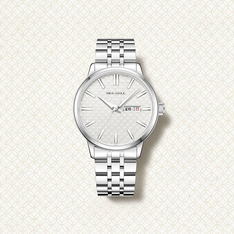 Black Label Series | Luminous | Textured Dial | Bonus Bead Bracelet | 40mm