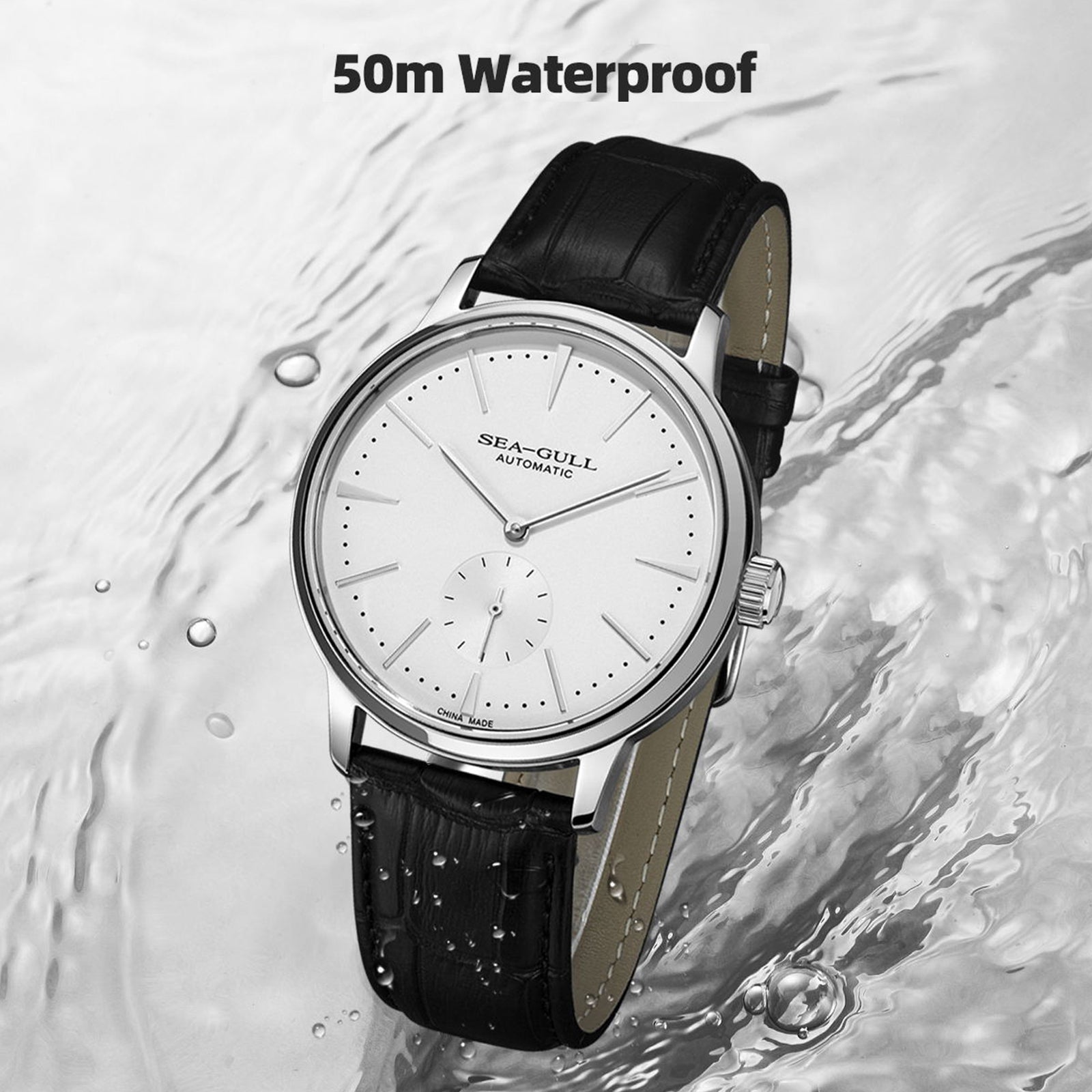 Small Triple Hands | Business | Seconds Sub-dial | 40mm - Sea-Gull Watch Official Store