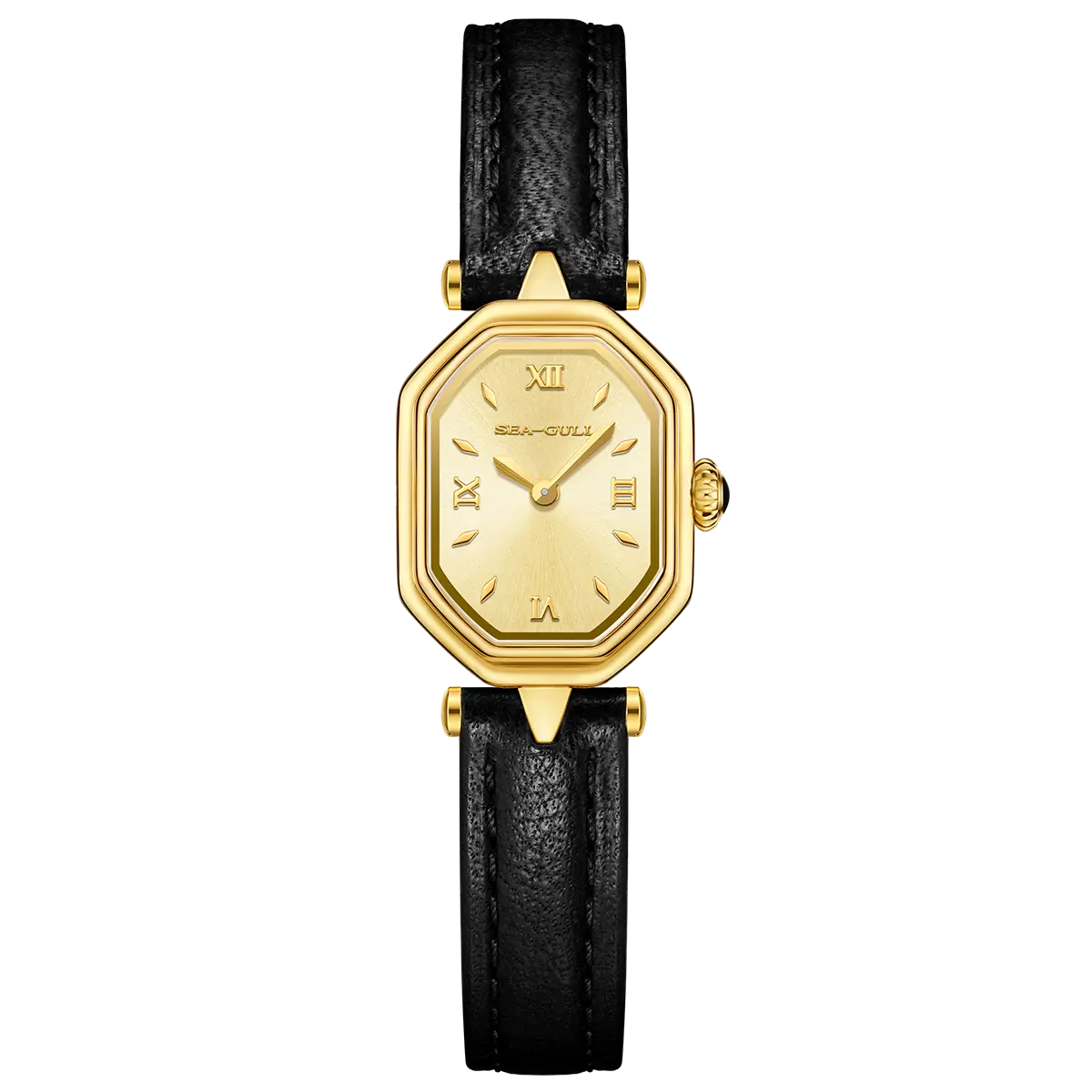 Octagonal | Slim | Quartz Movement | Mother-of-pearl dial | 24mm Sea-Gull