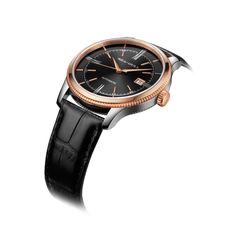Ultra-fin | Affaires | Calendrier | Montre habillée | 41mm