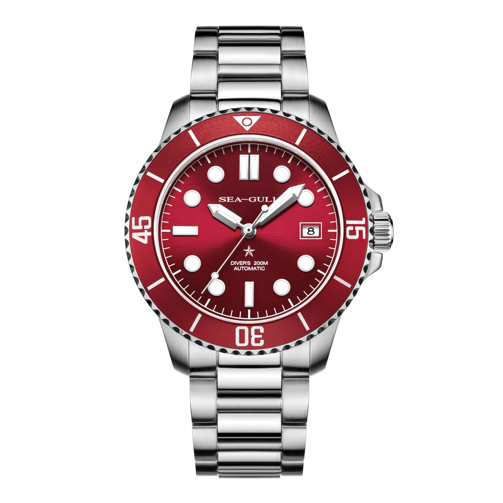 Ocean Series | Entry-level Dive Watch | 200m Waterproof | Calendar | Luminous | 40mm - Sea-Gull Watch Official Store