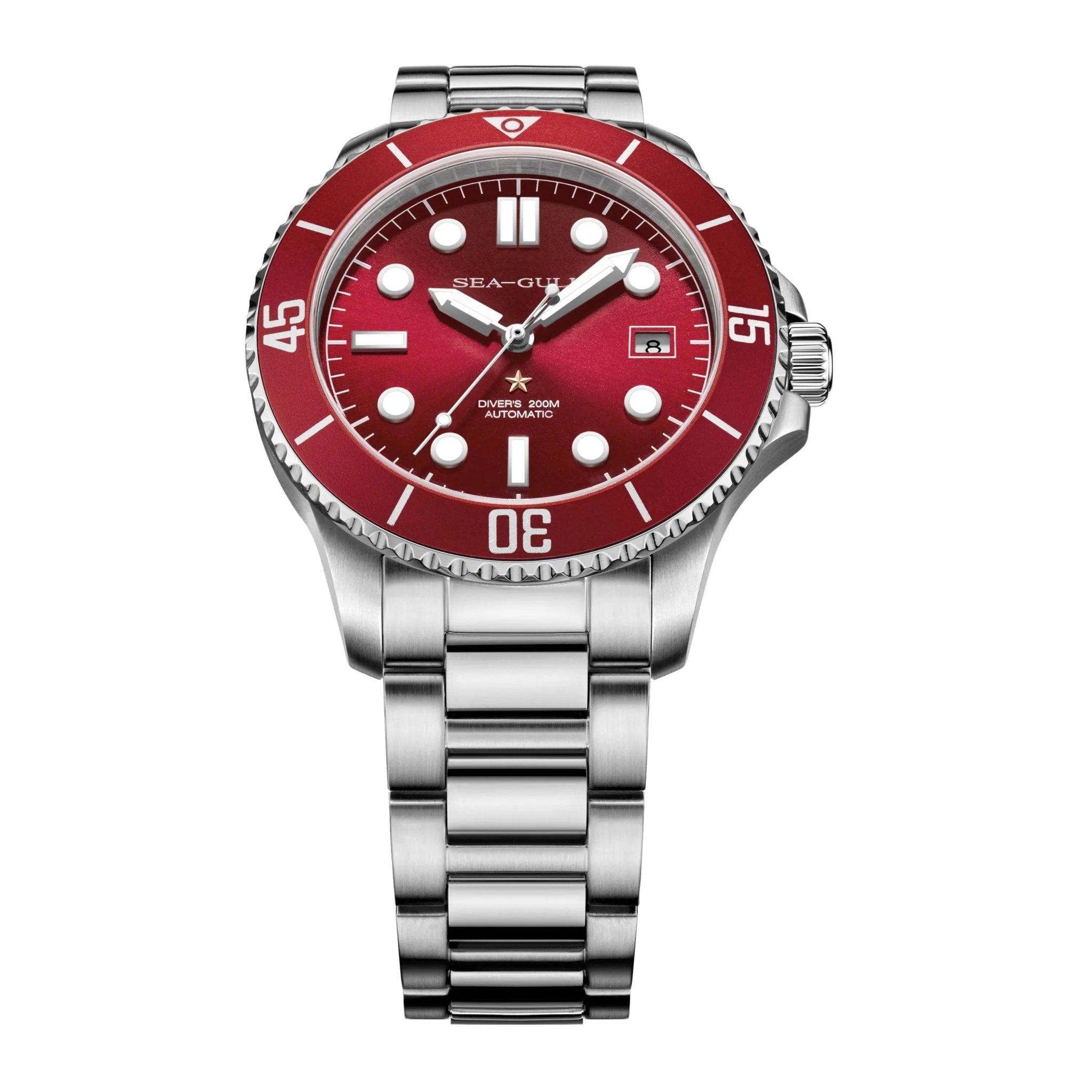 Ocean Series | Entry-level Dive Watch | 200m Waterproof | Calendar | Luminous | 40mm - Sea-Gull Watch Official Store