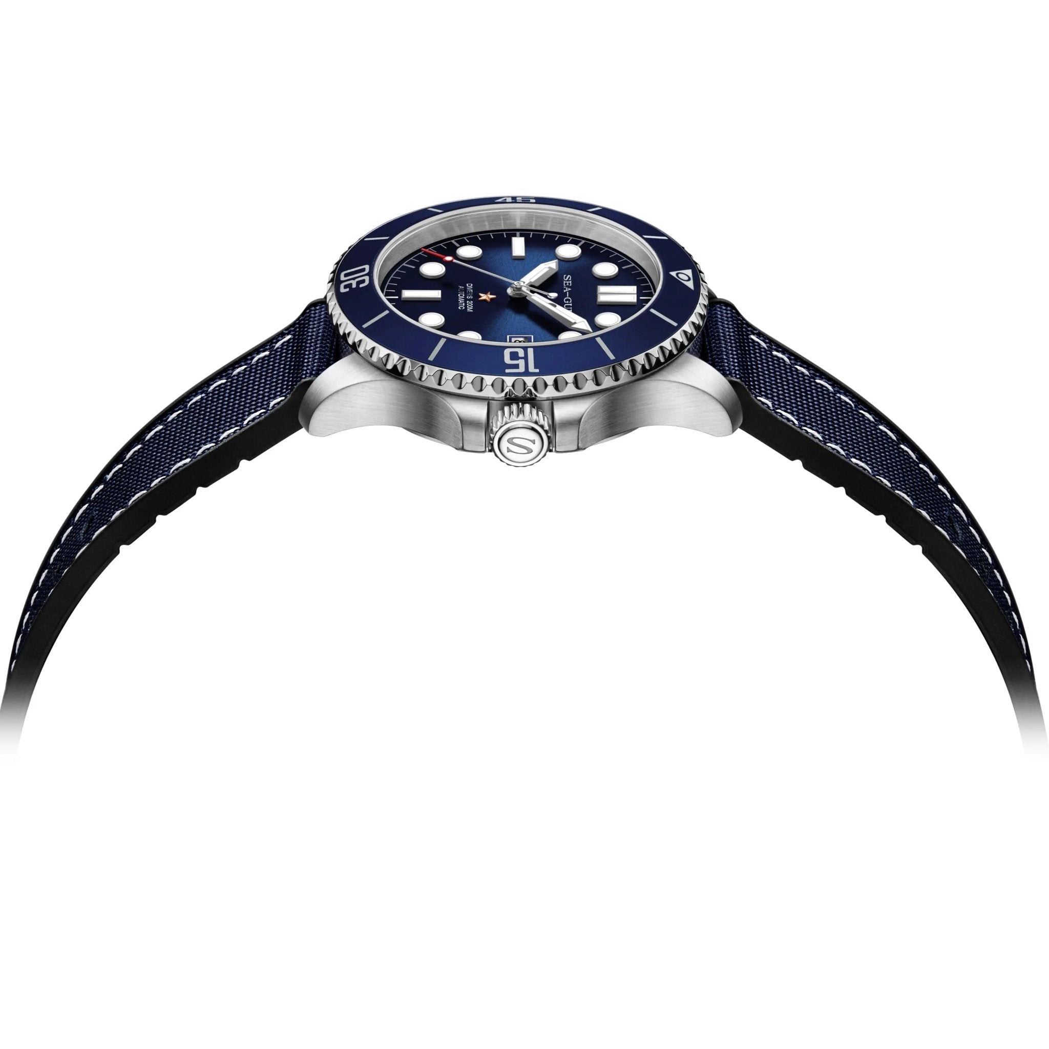 Ocean Series | Entry-level Dive Watch | 200m Waterproof | Calendar | Luminous | 40mm - Sea-Gull Watch Official Store