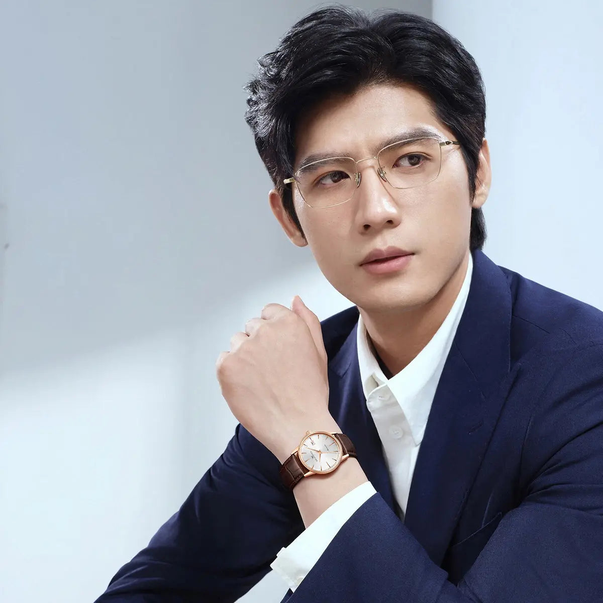 Couple Watch | 18K Gold-plated |  Business | Calendar | 38mm/31mm Sea-Gull Watch Official Store