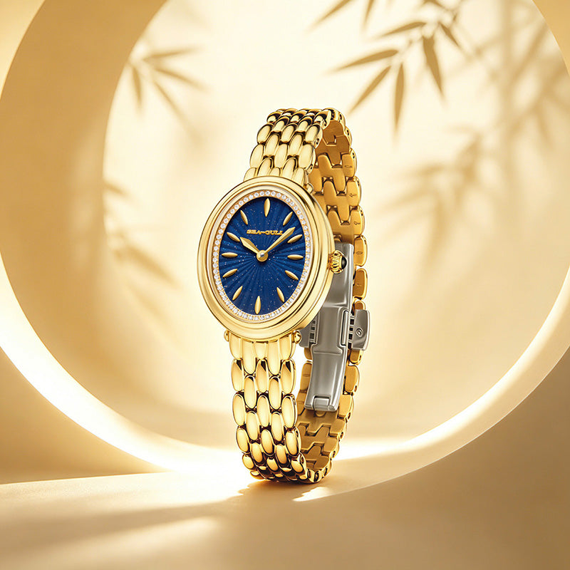 18K Gold Zircon-set | Automatic | Women's Watch | 25mm