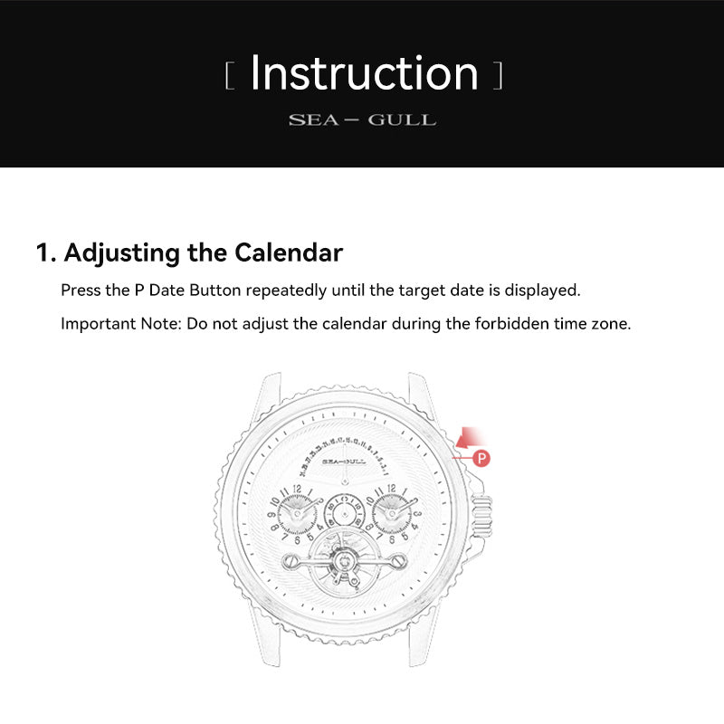 Dual Time Zone | Retrograde Calendar | Flywheel | 44mm