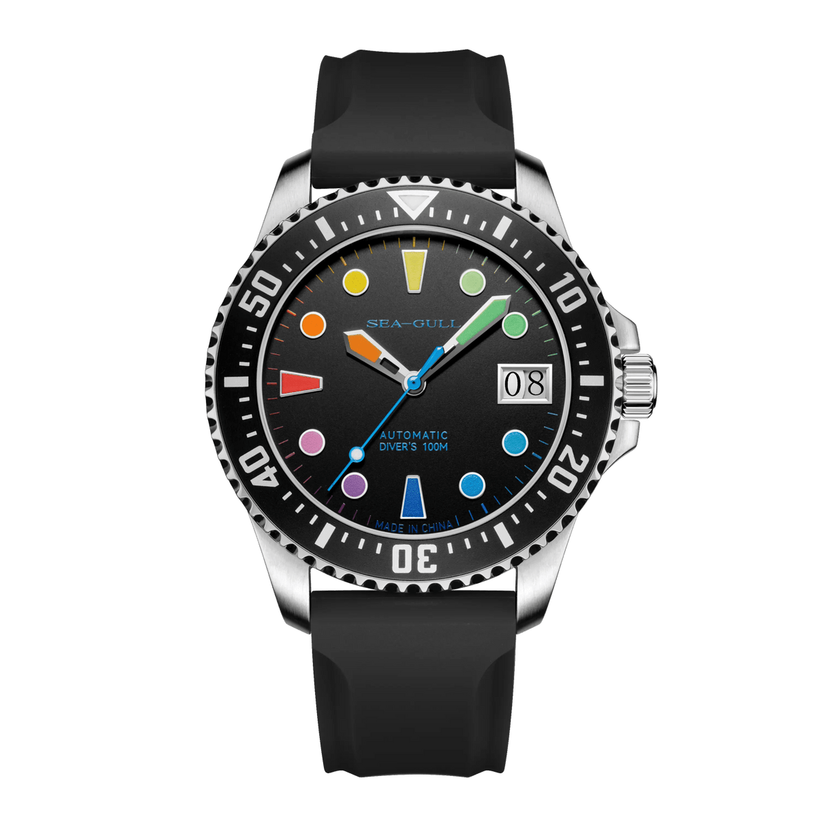 Ocean Series | 100m Waterproof | Colorful Markers | 44mm - Sea-Gull Watch Official Store