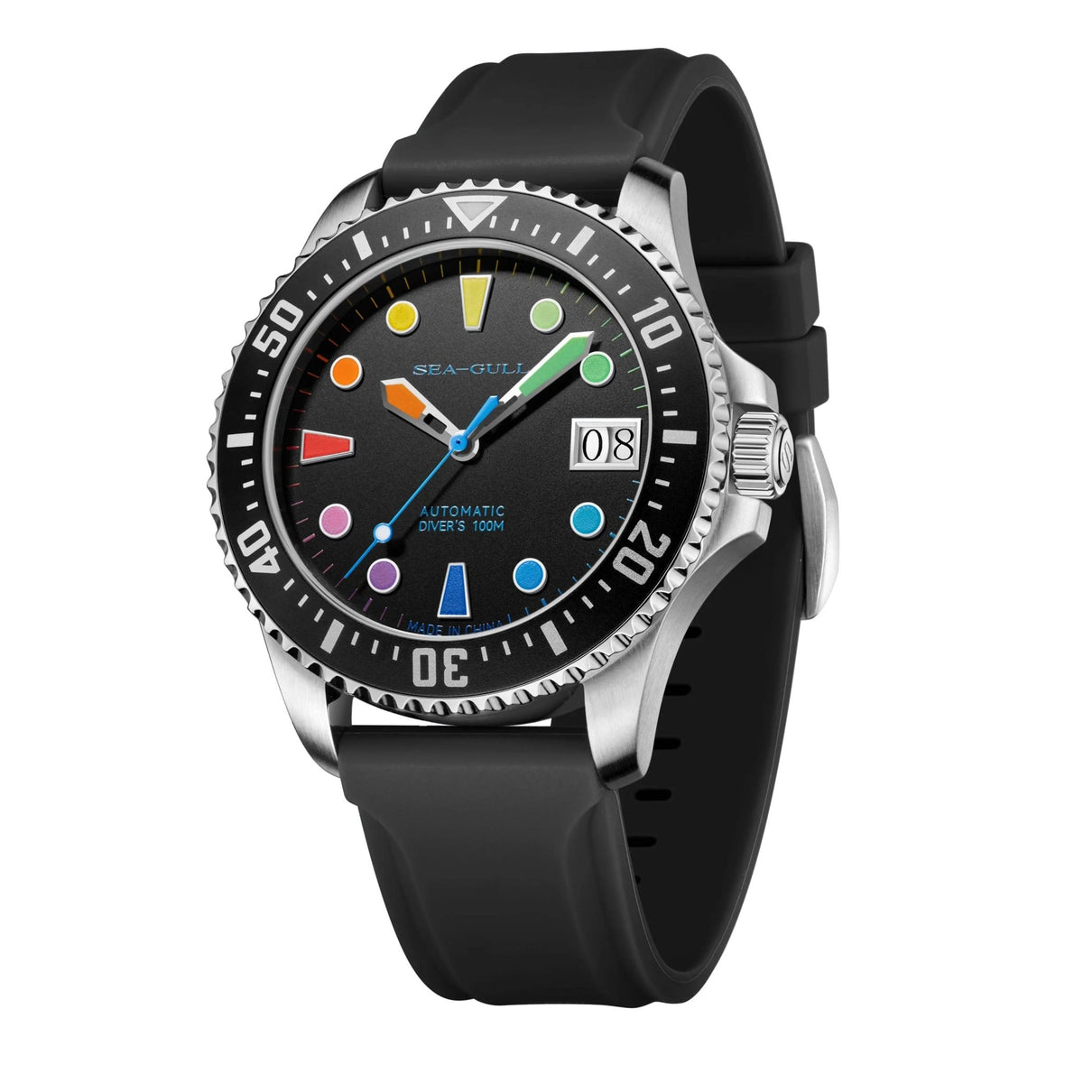 Ocean Series | 100m Waterproof | Colorful Markers | 44mm - Sea-Gull Watch Official Store