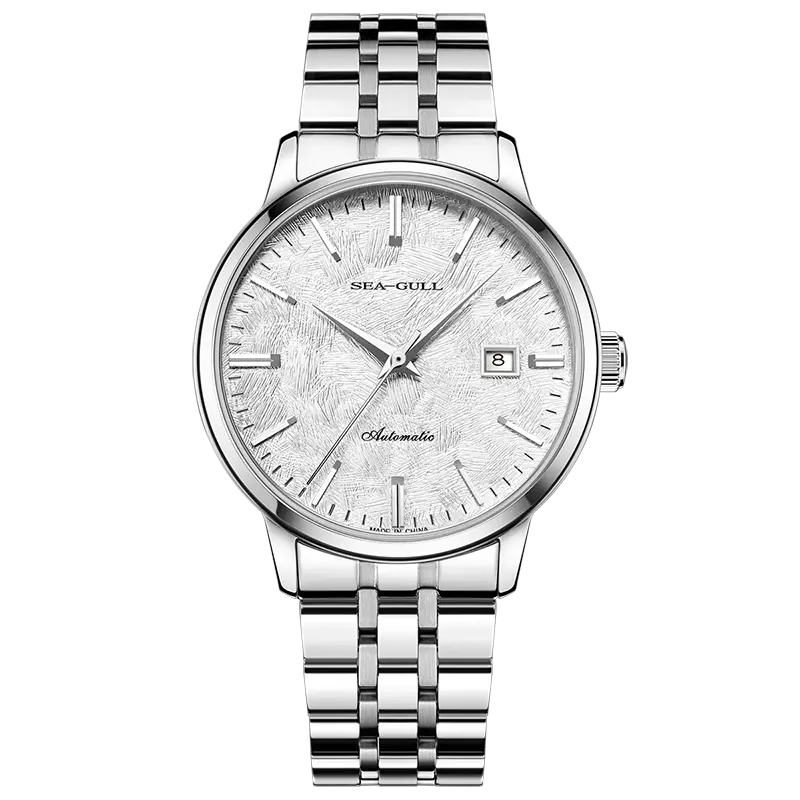 にしかわ　SEAGULLIV Seagull Cedar Dial Calendar Automatic Mechanical Couple Watch 6182