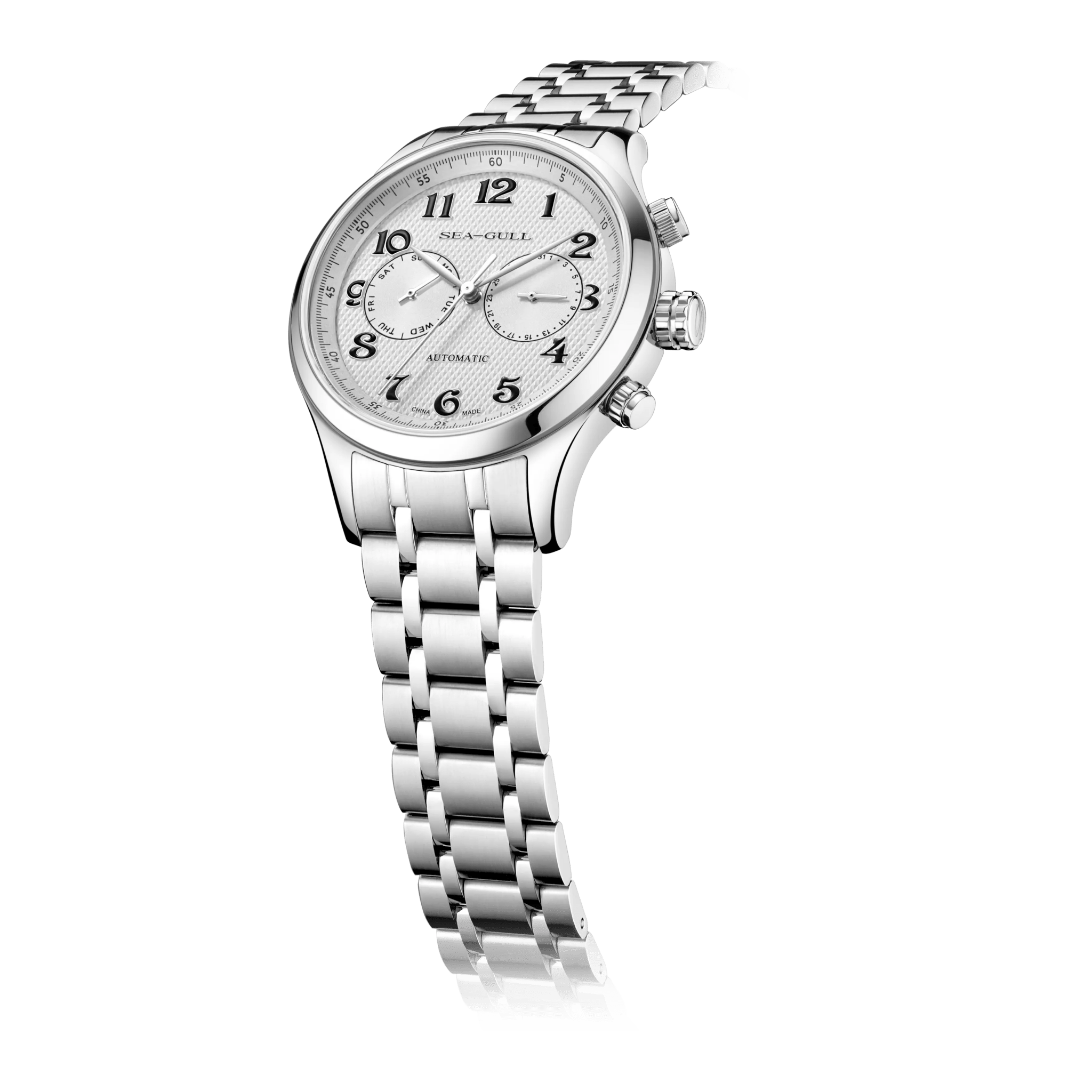 ビジネス | フルカレンダー | サブダイヤル | 41mm Sea-Gull