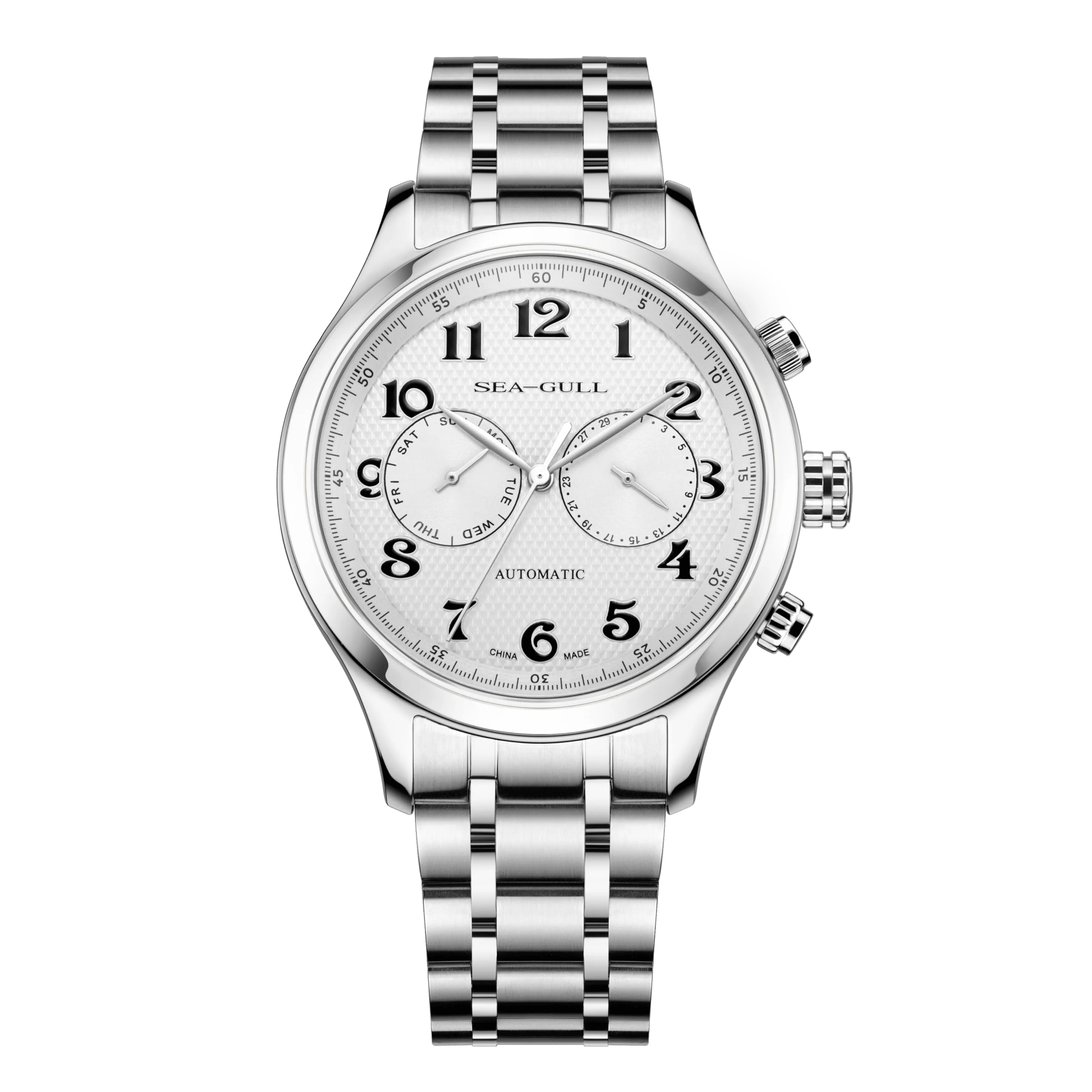 ビジネス | フルカレンダー | サブダイヤル | 41mm Sea-Gull