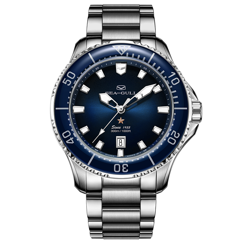 ダイブ | オーシャンシリーズ | 300M防水 | 輝く | カレンダー | 44mm