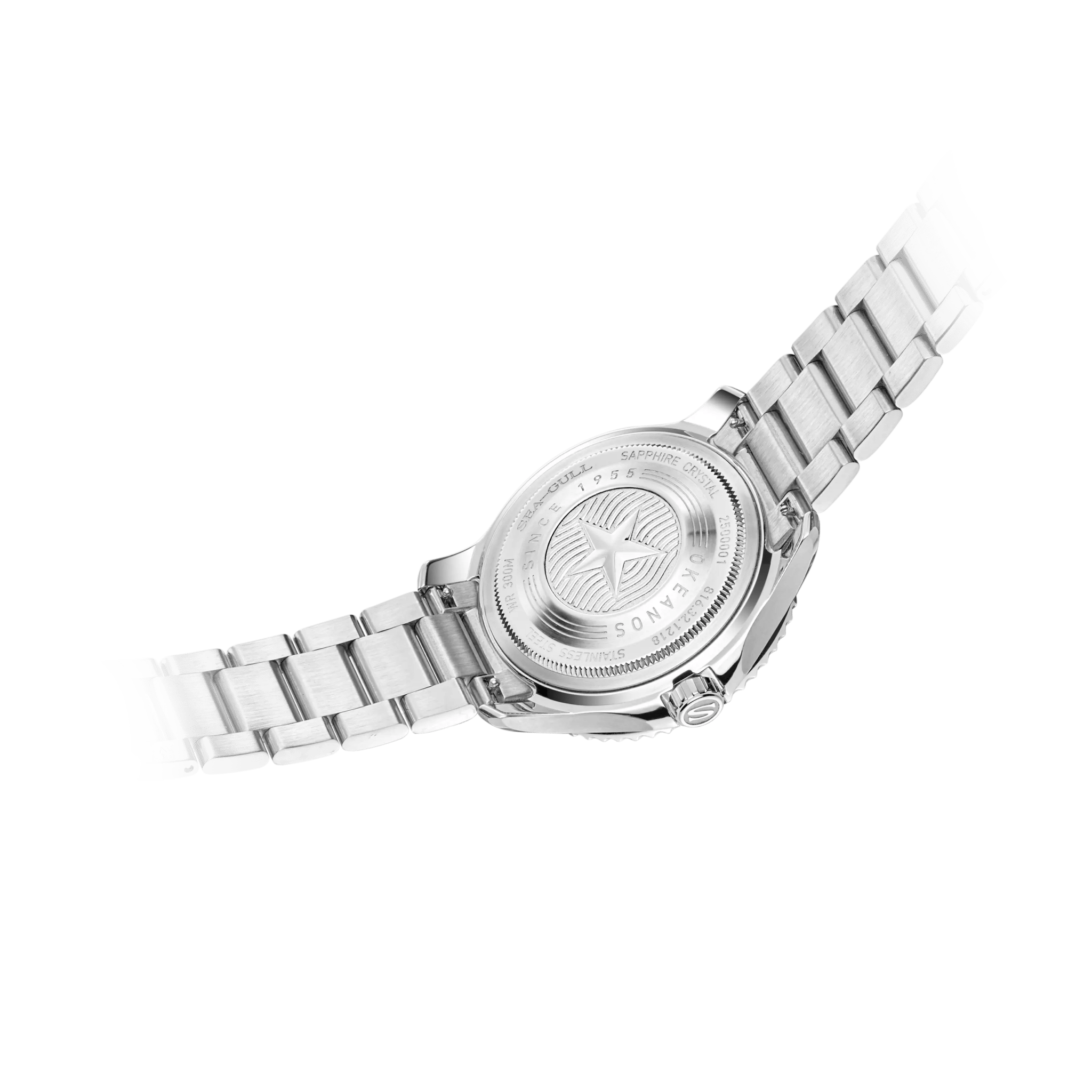 Oceanシリーズ | 300M防水 | ダイバー | ルミナス | カレンダー | 41mm Sea-Gull