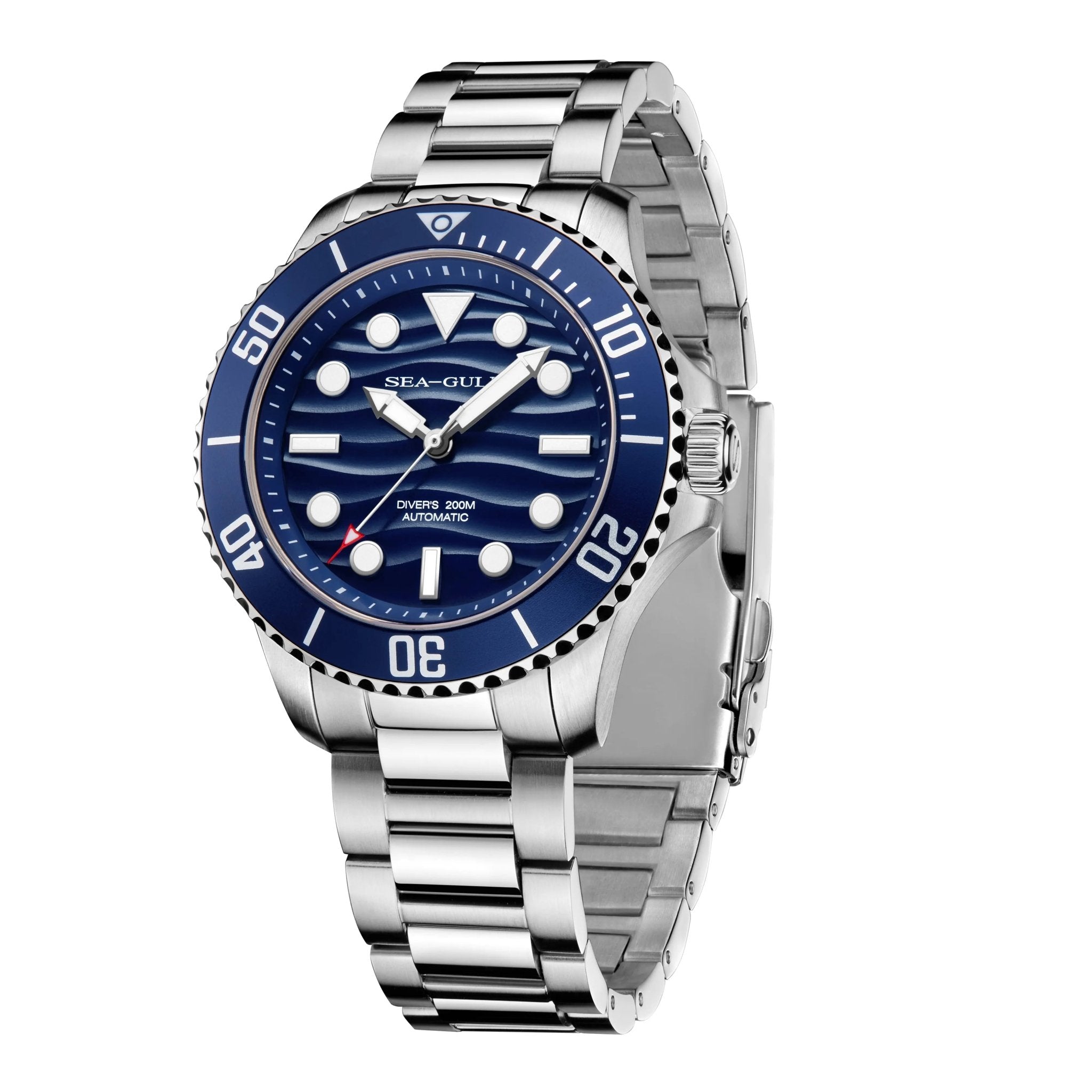 Ocean Series | 200m Waterproof | Luminous | Dive | 41mm - Sea-Gull Watch Official Store