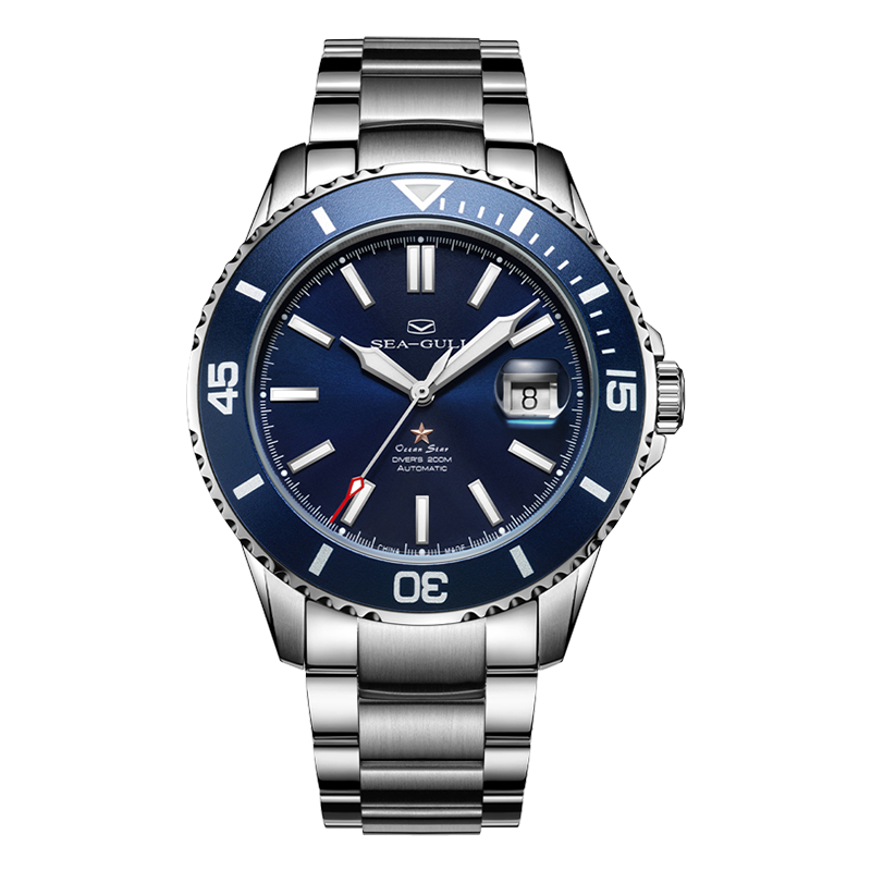 Ocean Star | 200m Waterproof | Calendar | Luminous | 44mm