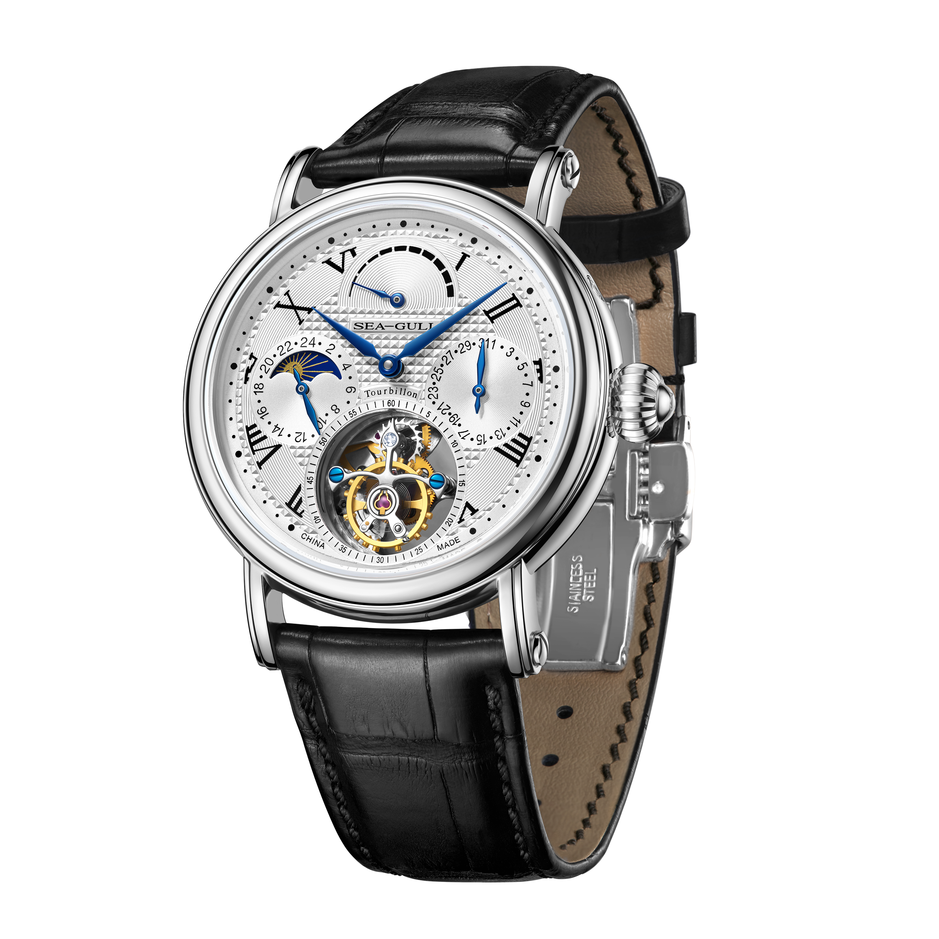 エキセントリック・トゥールビヨン | ヘリテージシリーズ | ムーンフェイズ | カレンダー | エネルギーインジケーター | 39mm