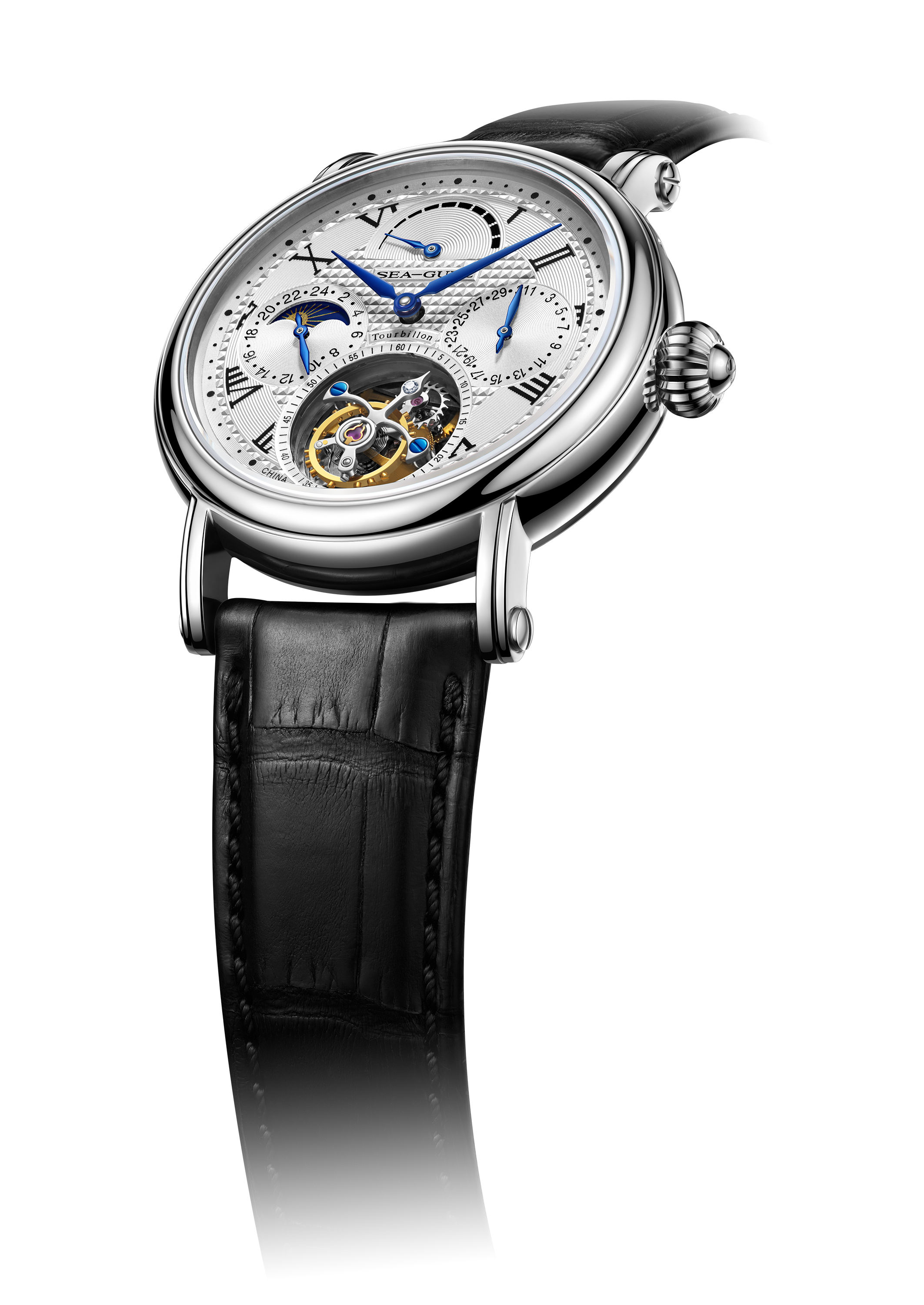 エキセントリック・トゥールビヨン | ヘリテージシリーズ | ムーンフェイズ | カレンダー | エネルギーインジケーター | 39mm