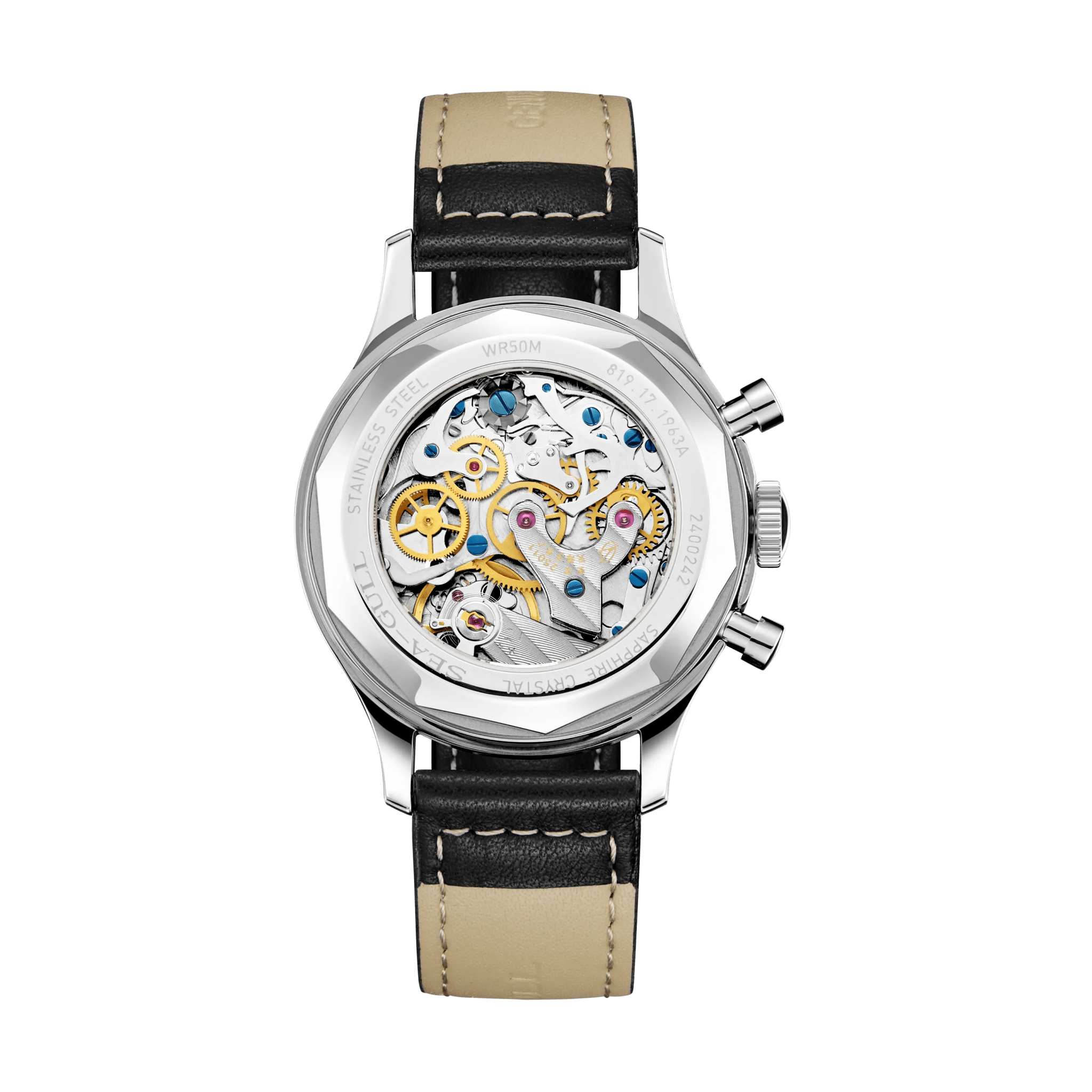 1963シリーズ｜70周年記念再発行｜クロノグラフ｜37.3mm Sea-Gull