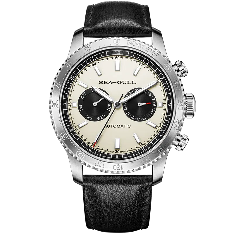 Seagull GMT Panda Eye Dual Calendar Tachymeter Men's Automatic Seagull GMT Panda Eye Dual Calendar Tachymeter Men's Automatic