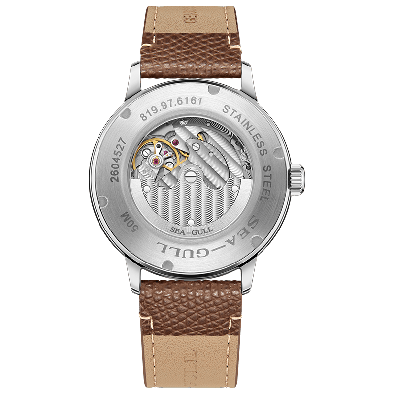 Bauhaus | Small Second | Horizon Sunburst | 40mm - Sea-Gull Watch Official Store